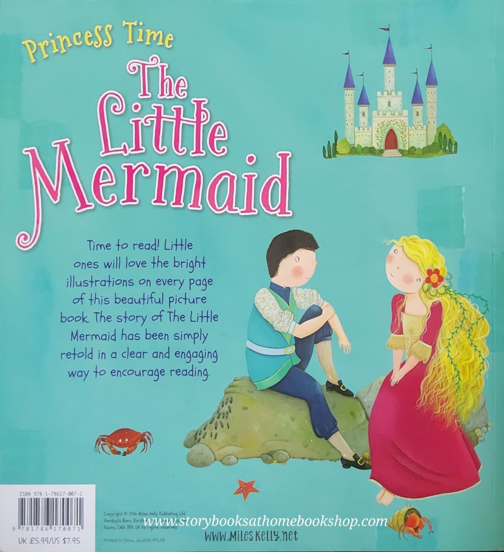 หนังสือนิทานปกอ่อน** 🍅🍓PRINCESS TIME:THE LITTLE MERMAID