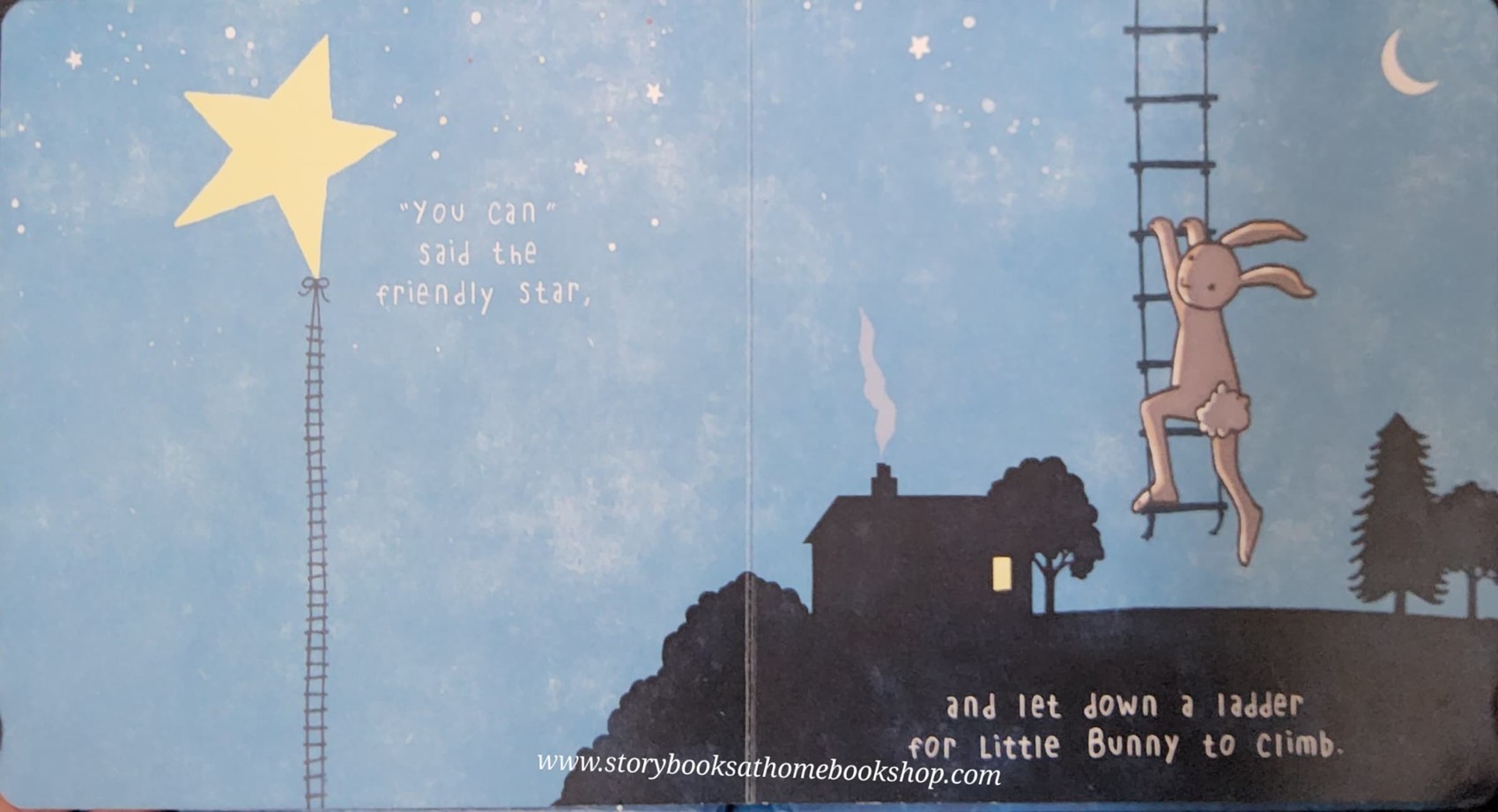 BOARD BOOK** ♥️LITTLE BUNNY GOES TO THE MOON