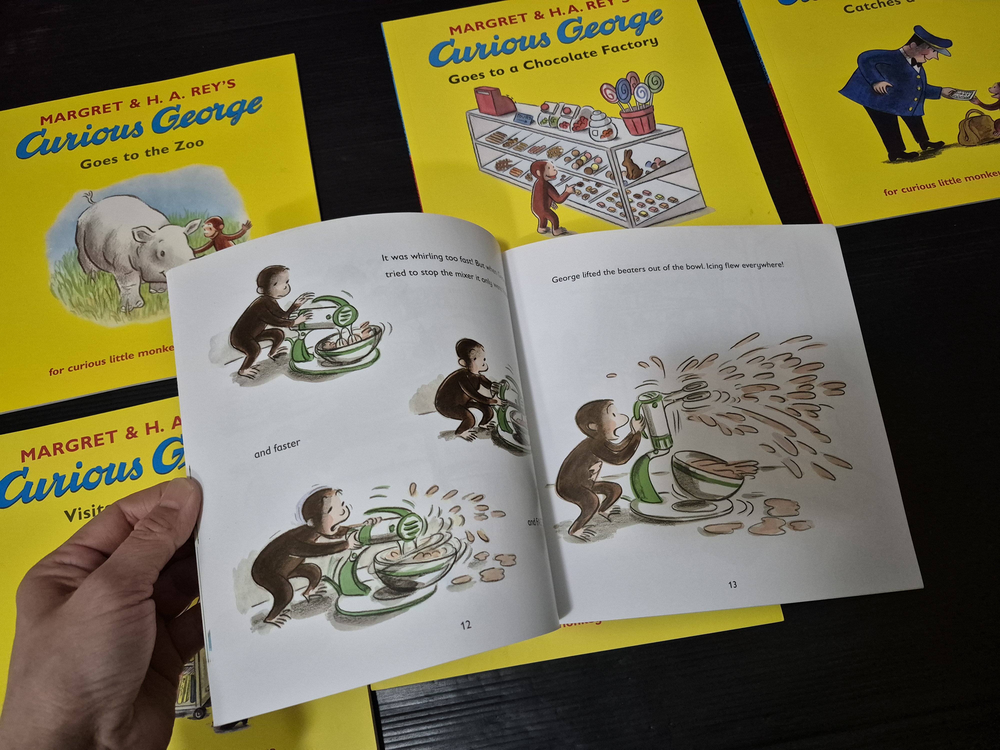 [SET 6 BOOKS] **หนังสือนิทานปกอ่อน** ♥️MARGRET&H.A.REY'S CURIOUS GEORGE