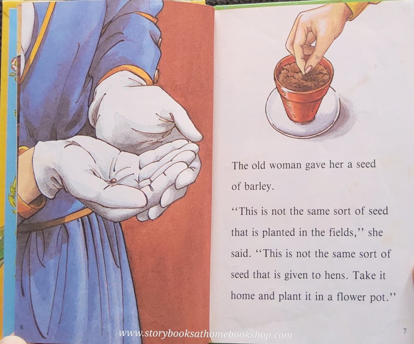 หนังสือนิทานปกแข็ง ** ♥️♥️WELL-LOVEDE TALES THUMBELINA