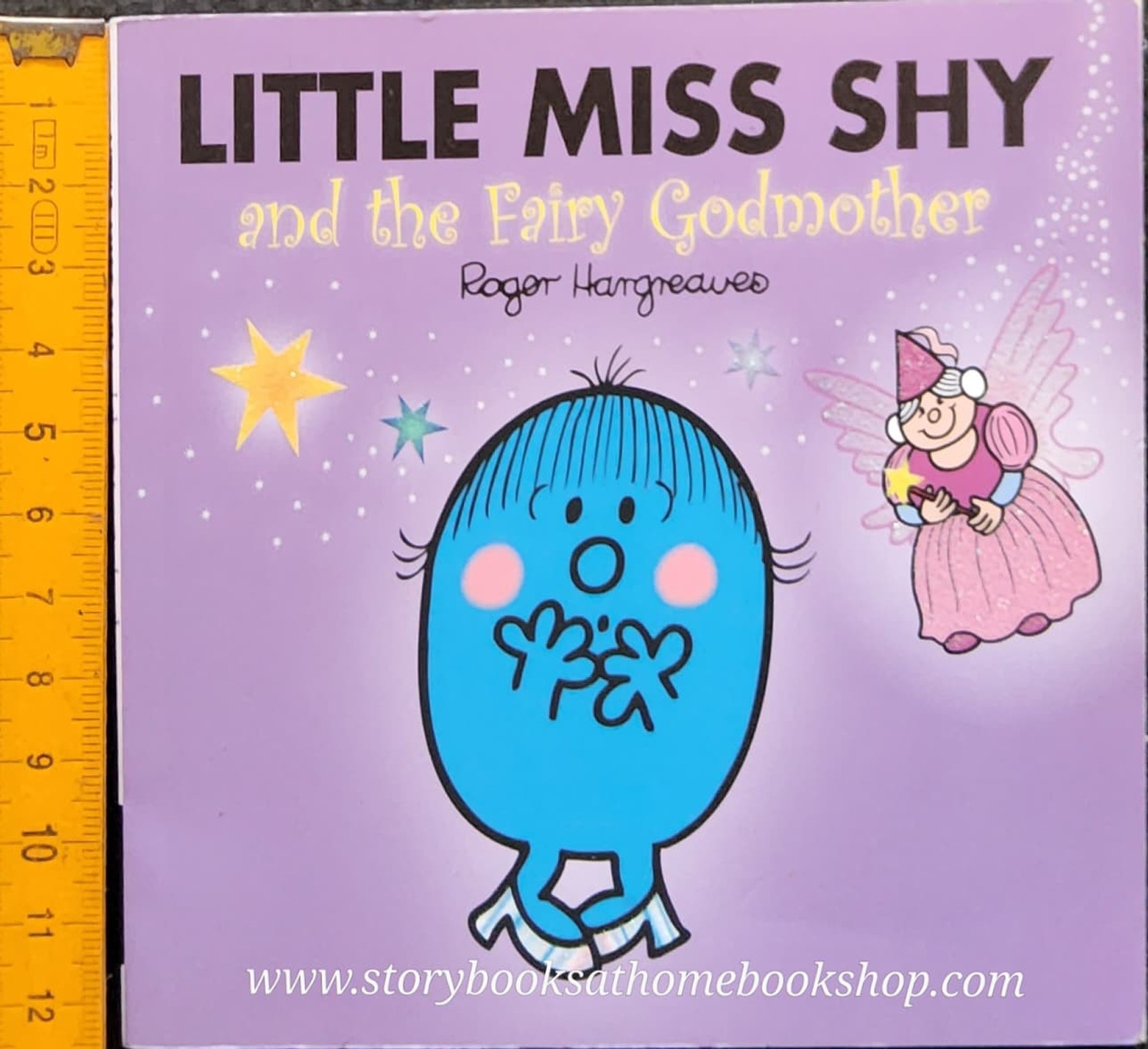 หนังสือนิทานปกอ่อน** 👉LITTLE MISS&MR.MEN👍 🍅🍅LITTLE MISS SHY AND THE FAIRY GODMOTHER by Roger Hargreaues ปกกริท