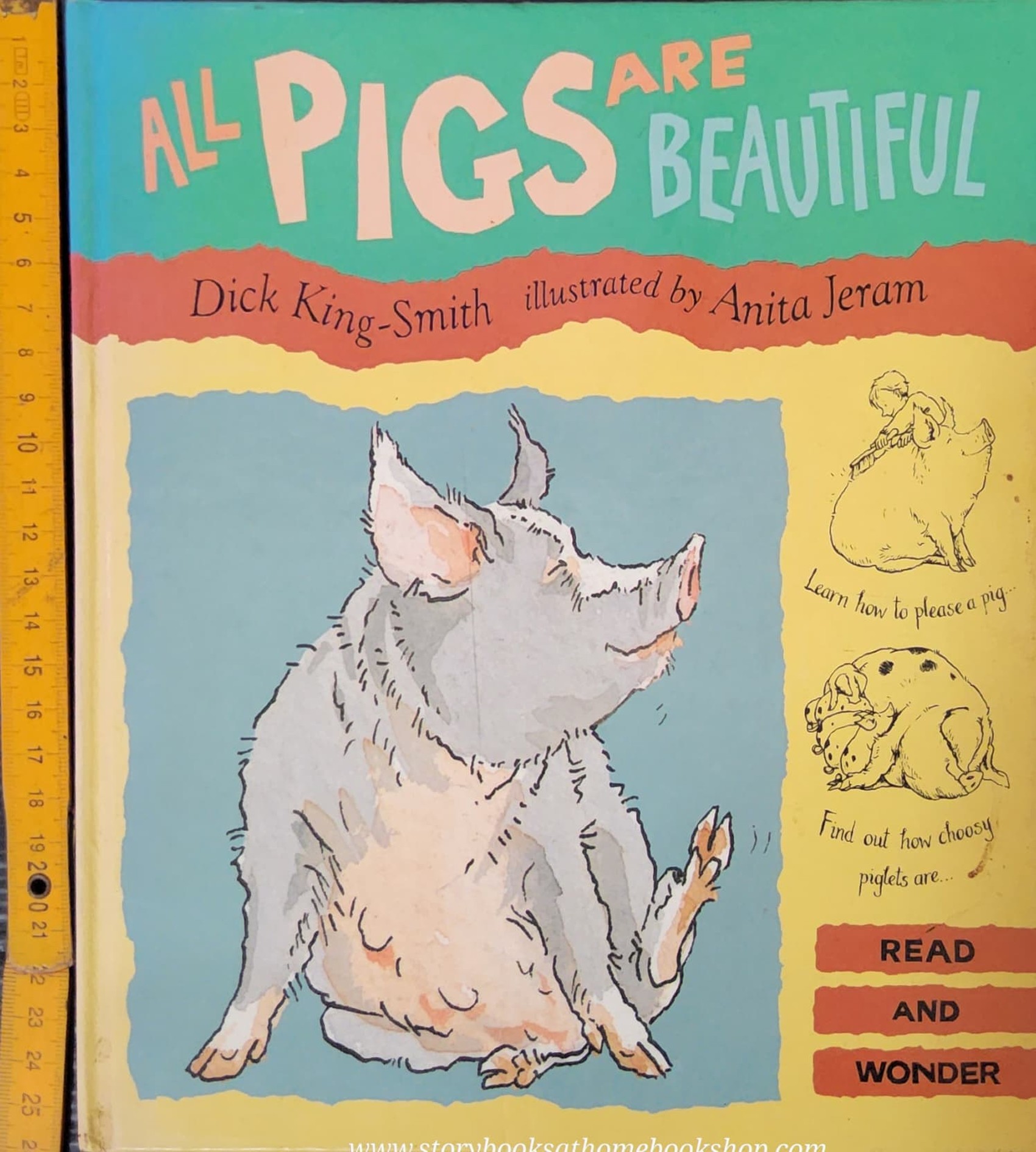 หนังสือนิทานปกแข็ง** 🍅🍓 ALL PIGS ARE BEAYTIFUL BY DICK KING-SMITH