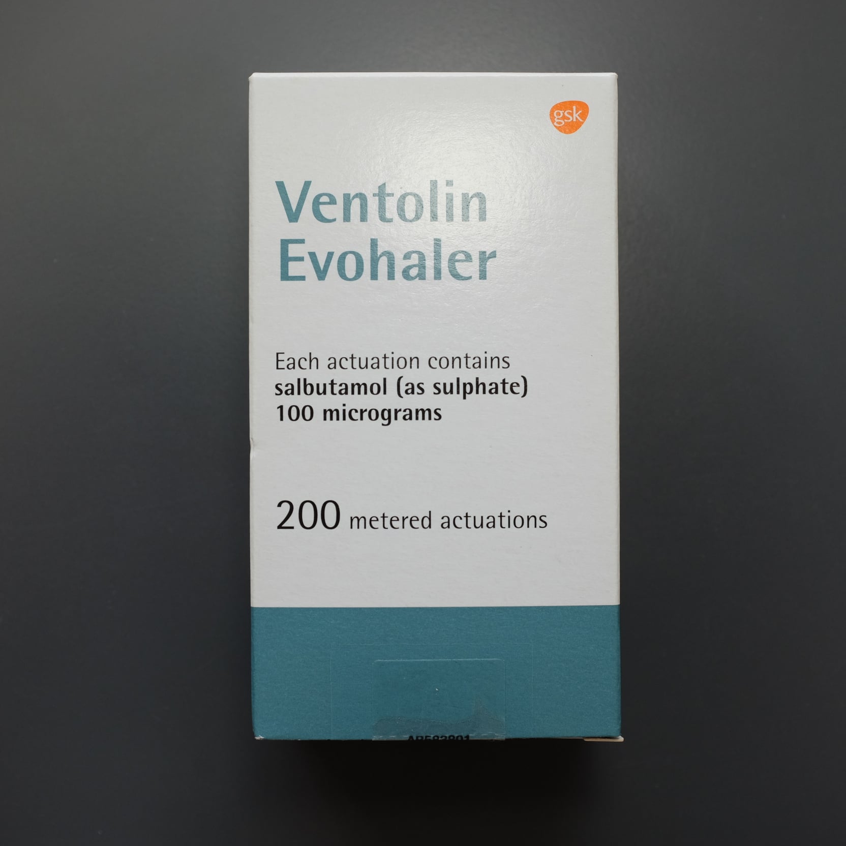 ยาพ่นขยายหลอดลม VENTOLIN evohaler ไซส์ 200 กด