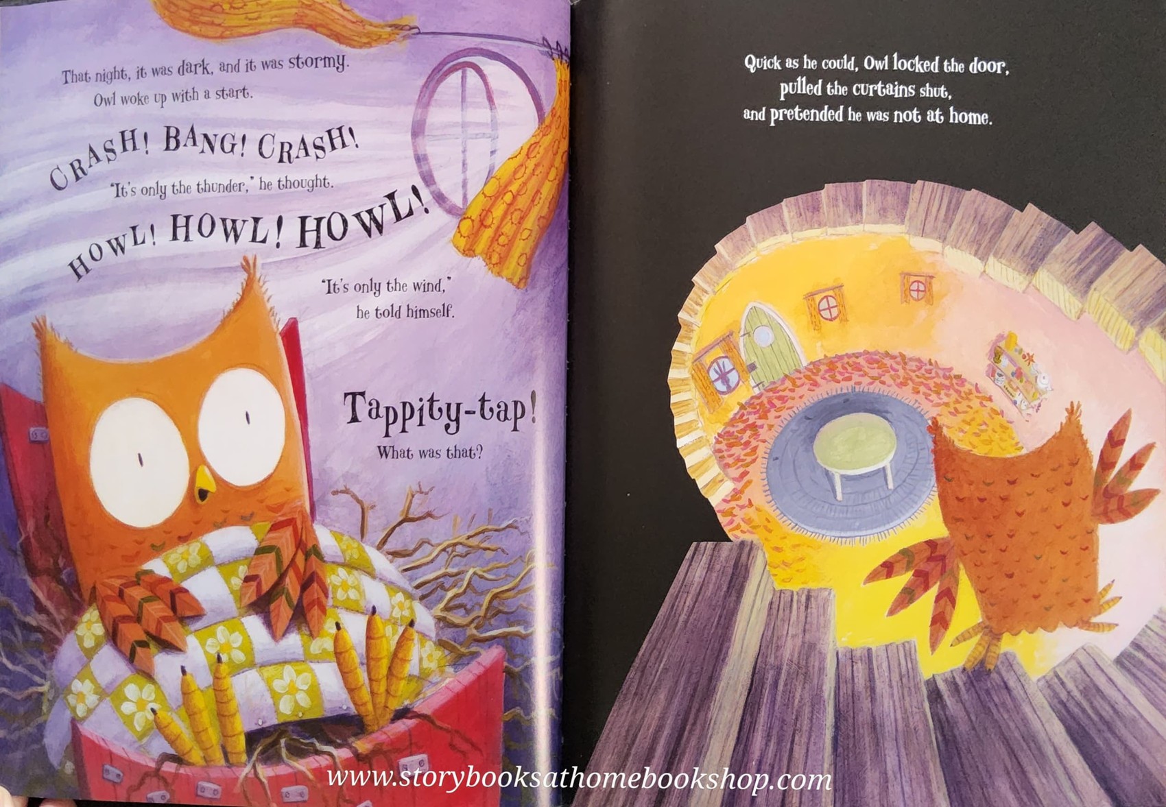 หนังสือนิทานปกอ่อน** 🍅TAPPITY-TAP! WHAT WAS THAT?♥️♥️