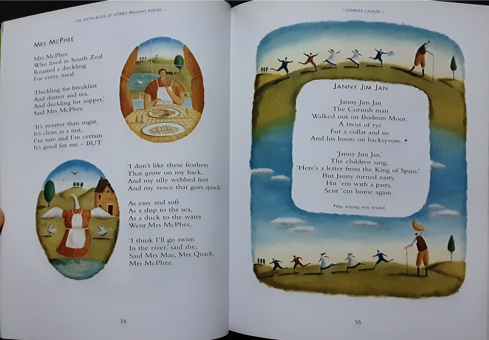 หนังสือนิทานปกอ่อน** 🍅🍓PUFFIN BOOK OF UTTERLY BRILLIANT POETRY