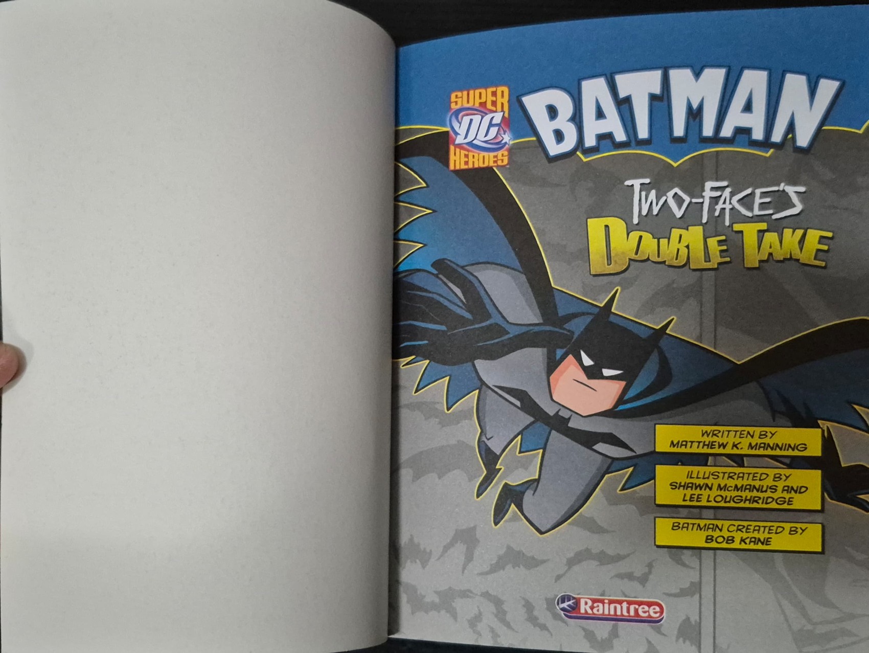 หนังสือนิทานปกอ่อน** 🍅🍅SUPER DC HEROWS BATMAN TWO-FACE'S DOUBLE TAKE