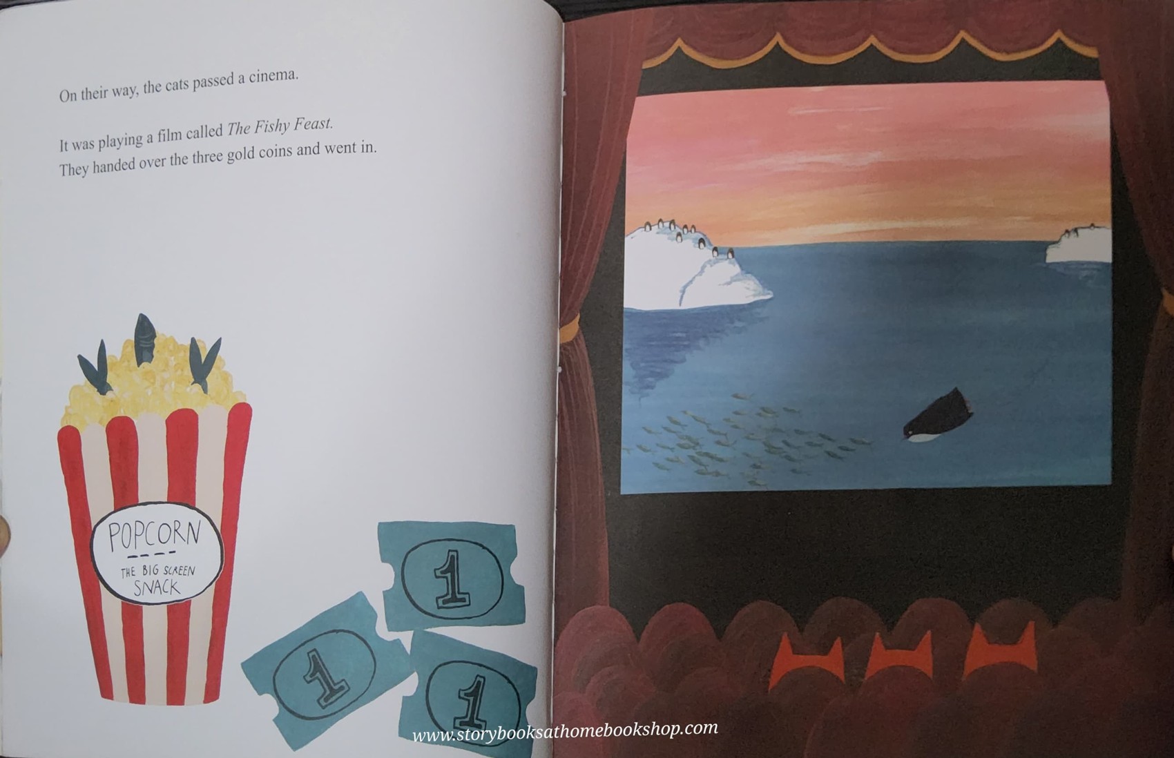 หนังสือนิทานปกอ่อน** 🍅🍓PENGUIN IN PERIL BY HELEN HANCOCKS