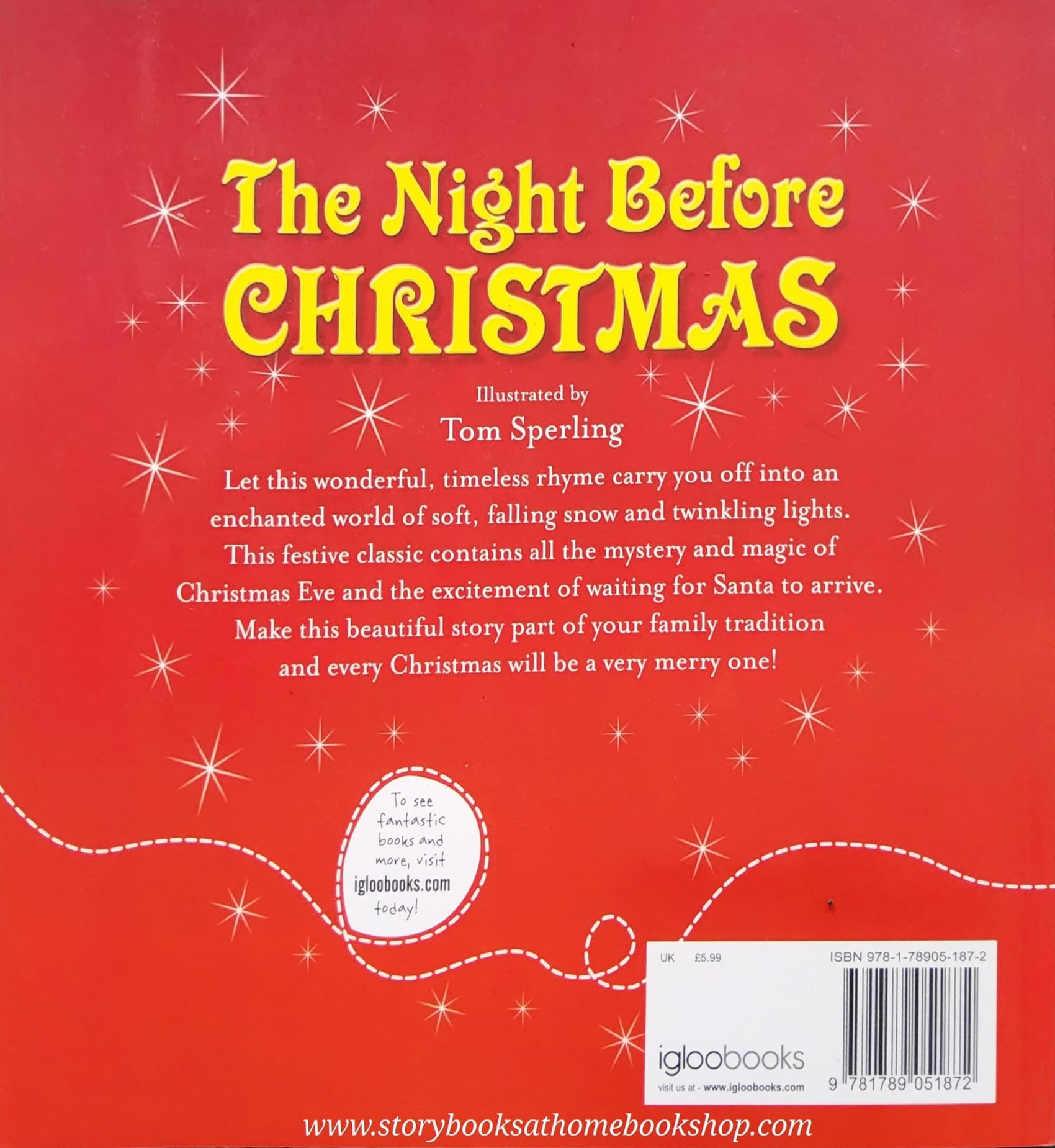 หนังสือนิทานปกอ่อน** 🍅🍓THE NIGHT BRFORE CHRISTMAS