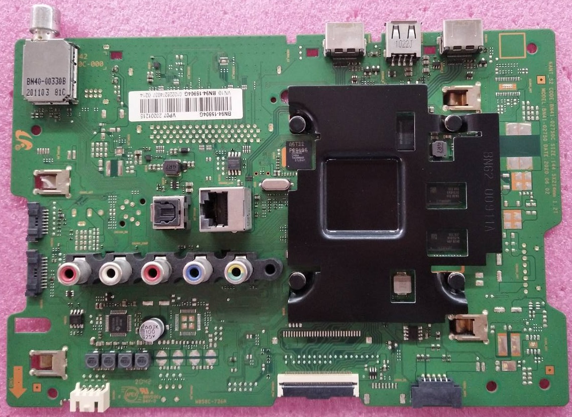 เมนบอร์ดซัมซุง Samsung ของแท้ถอดจากเครื่อง BN94-15904G BN94-15341D BN94-15353P BN94-15523A BN94-15652F BN94-15652G BN94-15904L BN94-15969A BN94-16783A BN94-15351R ใช้กับรุ่นUA43T6000AKXXT UA43T6000AKXMR