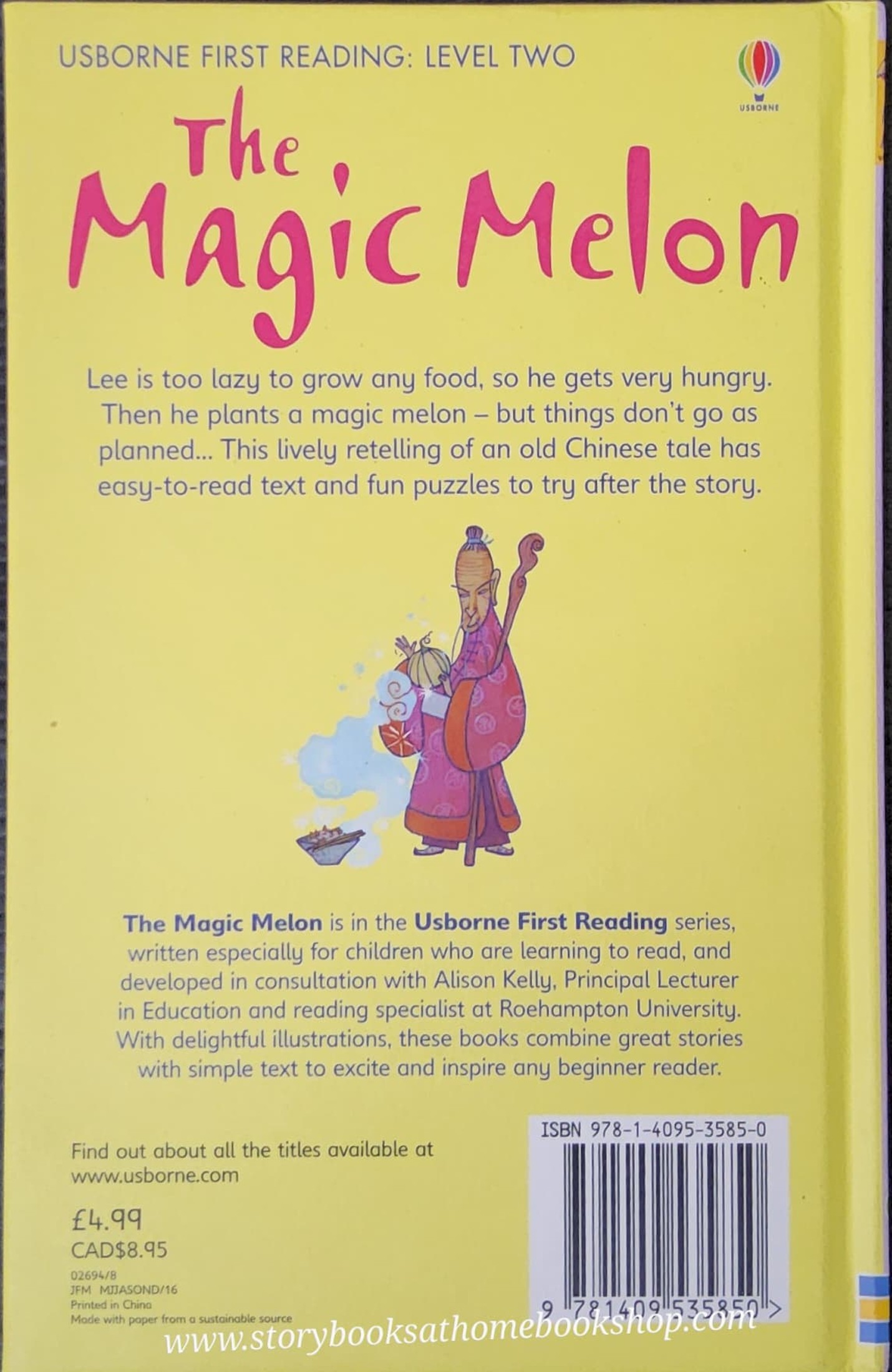 หนังสือนิทานปกแข็ง** 🍅USBORNE FIRST READING:THE MAGIC MELON