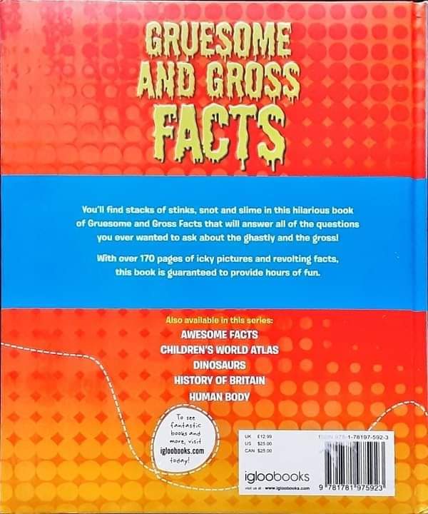 Knowledge Book** ð
ðGRUESOME AND FROSS FACTS over 1000 AMAZING FACTS