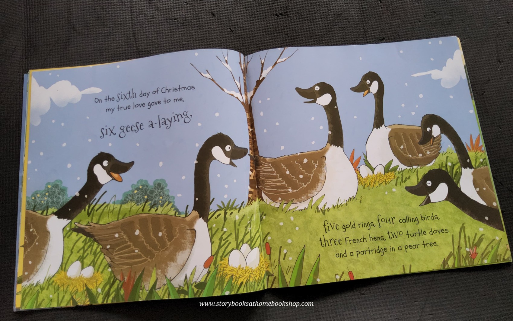 หนังสือนิทานปกอ่อน** 🍅🍓CHRISTMAS TIME:THE TWELVE DAYS OF CHRISTMAS