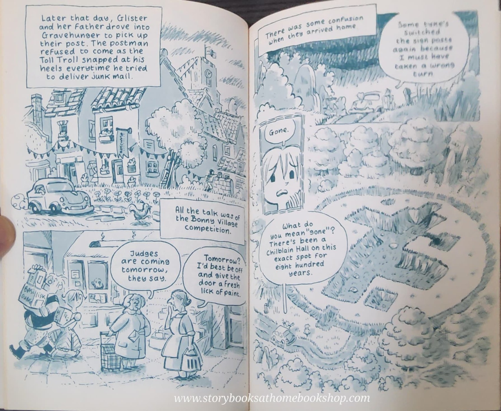 วรรณกรรมเยาวชน** **GRAPHIC NOVEL** 🍅🍅GLISTER THE HOUSE HUNT BY ANDI WATSON