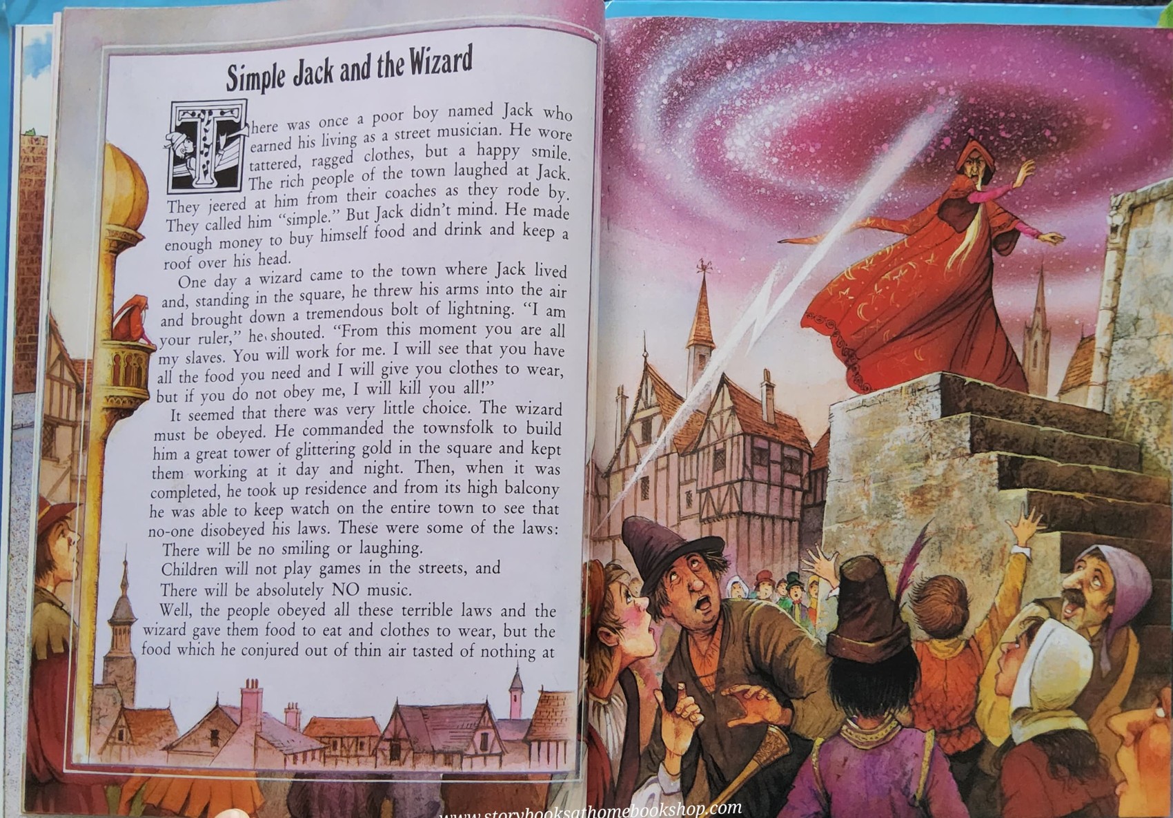 หนังสือนิทานปกแข็ง** 🍅🍅WITCHES,WIZARDS AND MAGICAL PEOPLE BY JOHN PATIENCE