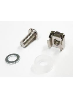 Screw M6, Captive Nut M6 and Plastic Washer ถุงมี 1 ชุด
