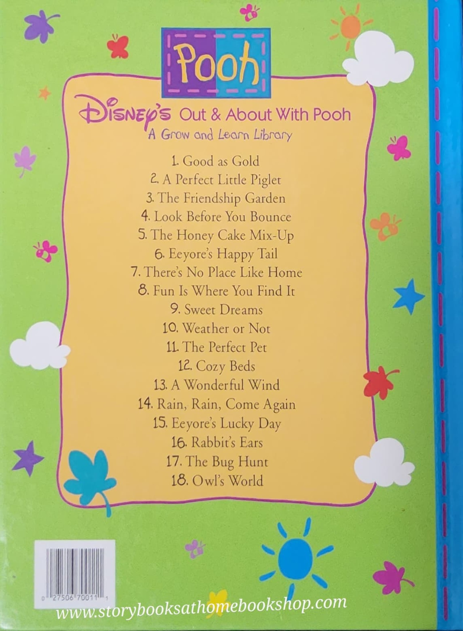 หนังสือนิทานปกแข็ง** 🍅🍓DISNEY OUT&ABOUT WITH POOH: PERFECT PET V.11