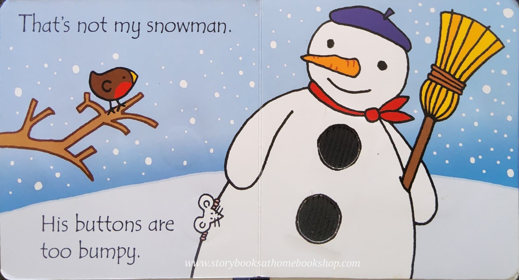 RECOMMENDED BOOK** **Touch and Feel BOARD BOOK** 🍅🍓That's not my SNOWMAN...