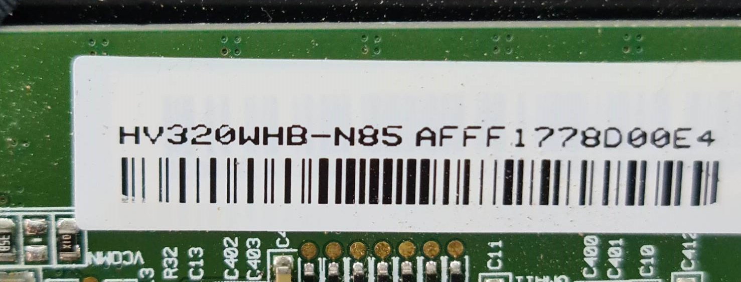 วันบอร์ดทีวีนาโน (One Board TV NANO) ของแท้ถอดจากเครื่อง รุ่นLTV-3202 พาร์ทTP.MS3463.PB813 เวอร์ชั่นทีบาร์ HV320WHB-N85