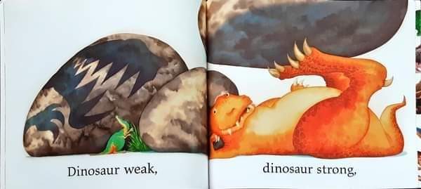 หนังสือนิทานเด็ก ภาษาอังกฤษ ปกอ่อน 🍅🍅DINOSAUR ROAR!/Used สภาพ 80-90%