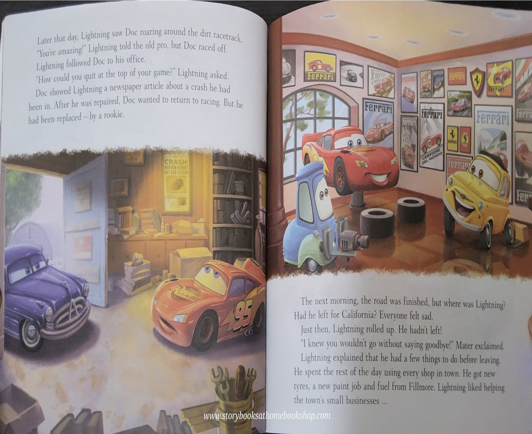หนังสือนิทานปกอ่อน** 🍅DISNEY PIXAR CARS