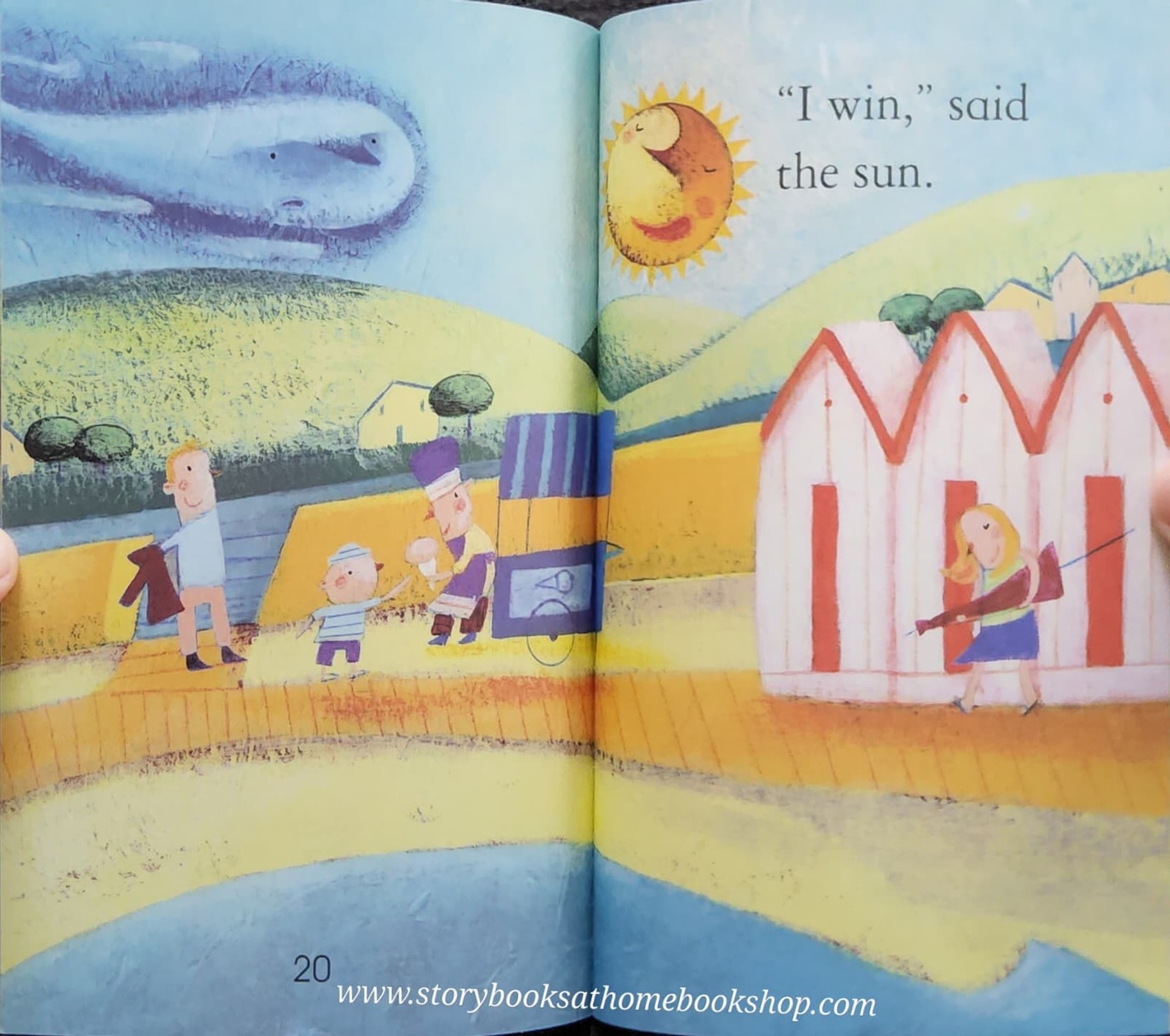 หนังสือนิทานปกอ่อน** ♥️USBORNE FIRST READING: THE SUN AND THE WIND