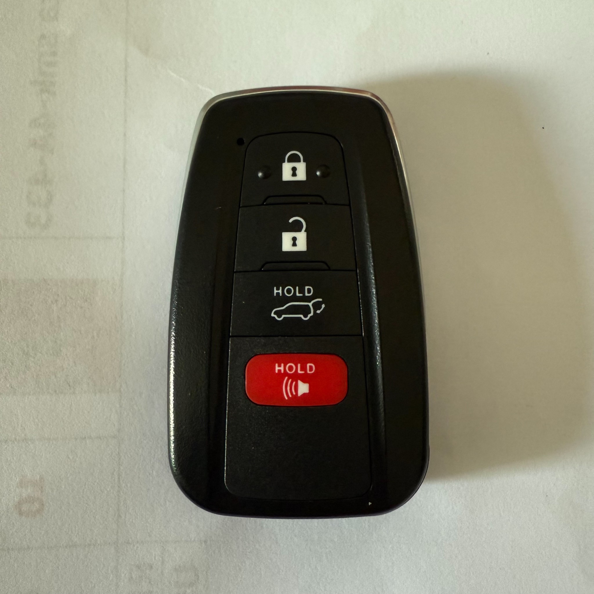รีโมต Toyota Corolla Cross 433 MHz ชิป 4A