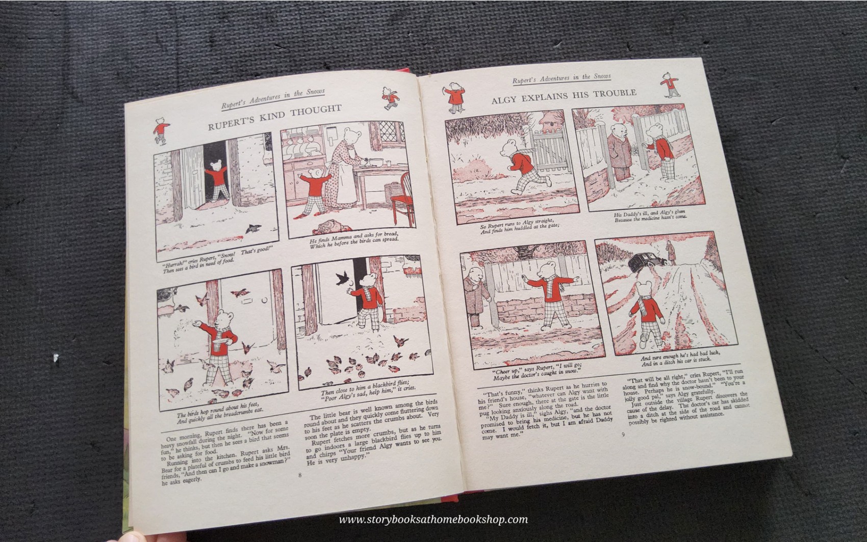 หนังสือนิทานปกแข็ง** 🍅🍓THE ADVENTURES OF RUPERT