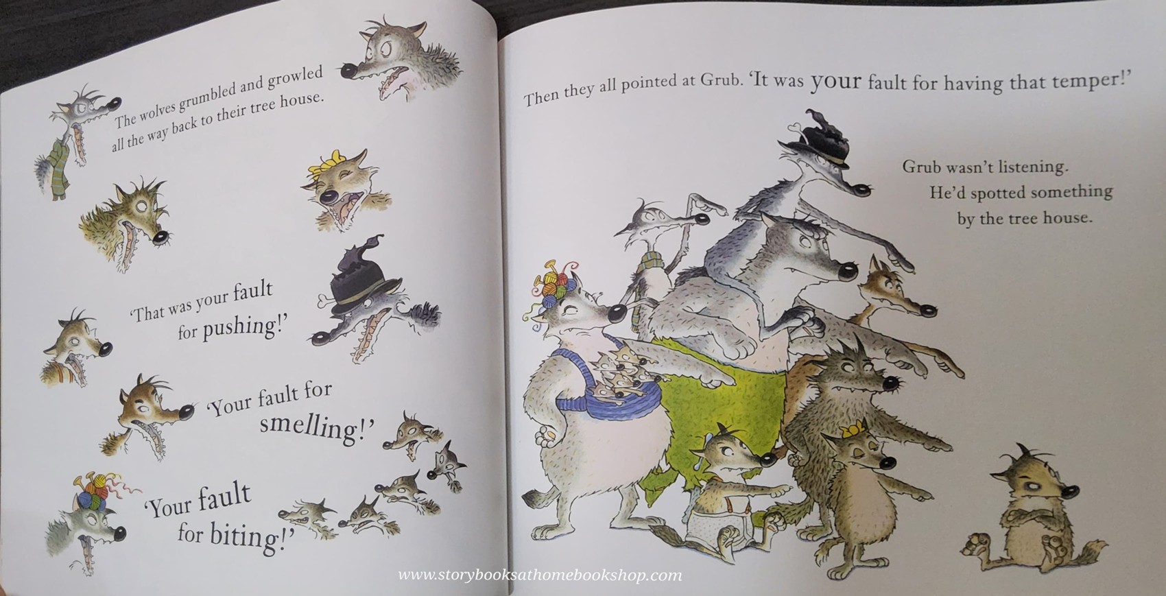 หนังสือนิทานปกอ่อน** ♥️THE SCALLYWAGS BY DAVID MELLING