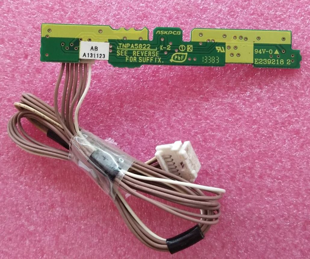 ตัวรับรีโมท Panasonic (พานาโซนิค) อะไหล่แท้/ของถอด รุ่น TH-L32B6T พาร์ท TNPA5822