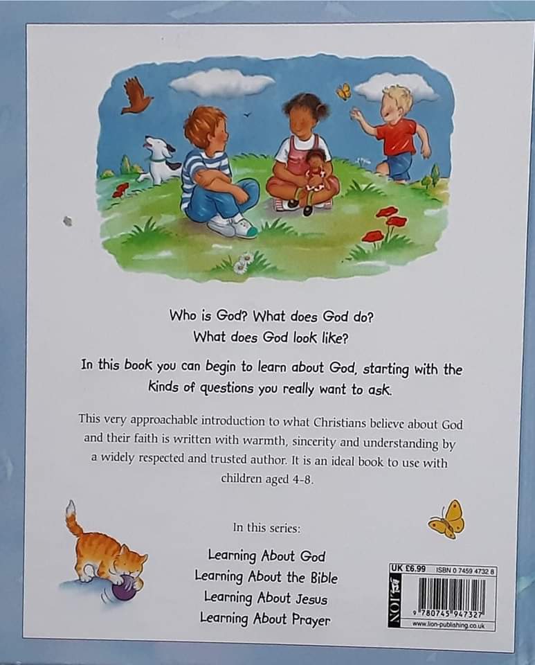 หนังสือนิทานปกแข็ง** 🍅🍅LEARNING ABOUT GOD