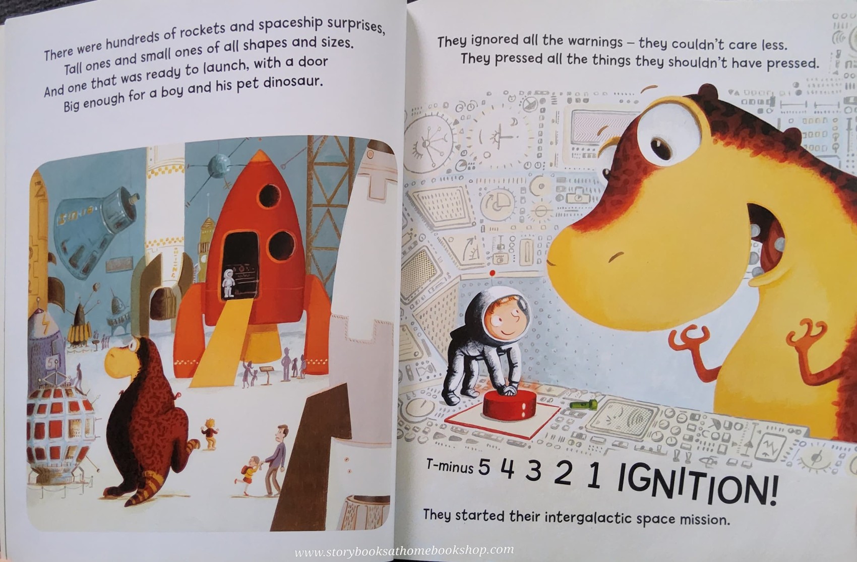 หนังสือนิทานปกอ่อน** 🍅THE DINOSAUR THAT POOPED A PLANET!