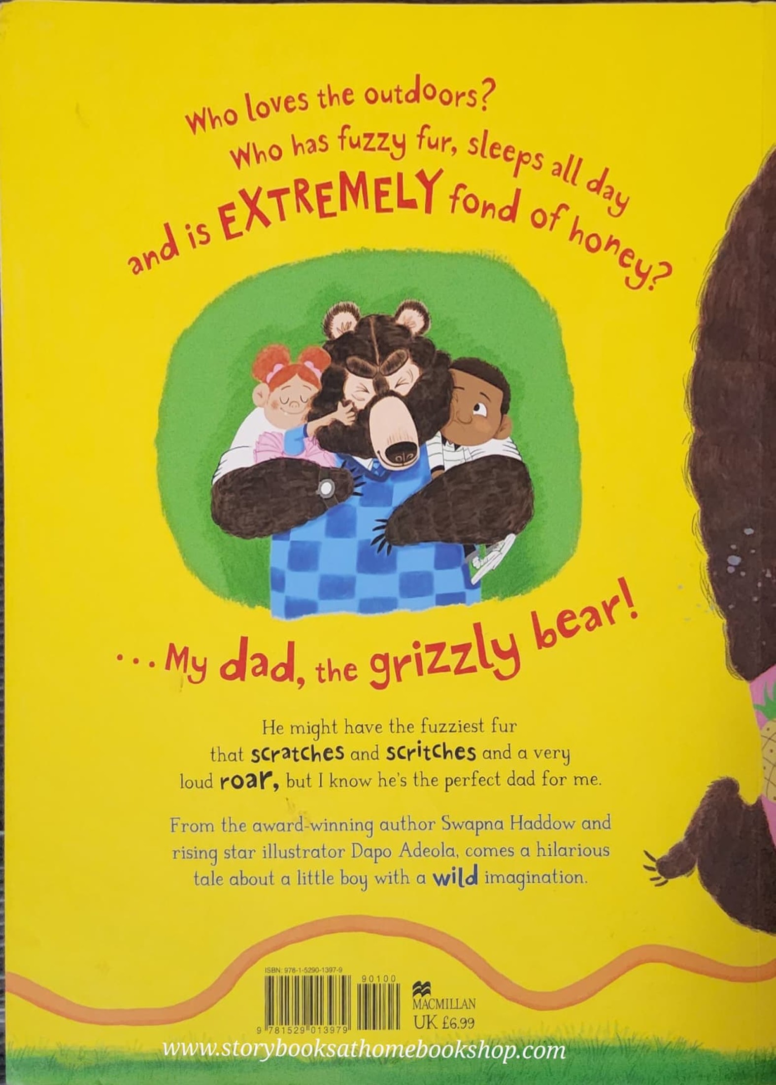 หนังสือนิทานปกอ่อน** 🍅🍓MY DAD IS A GRIZZLY BEAR