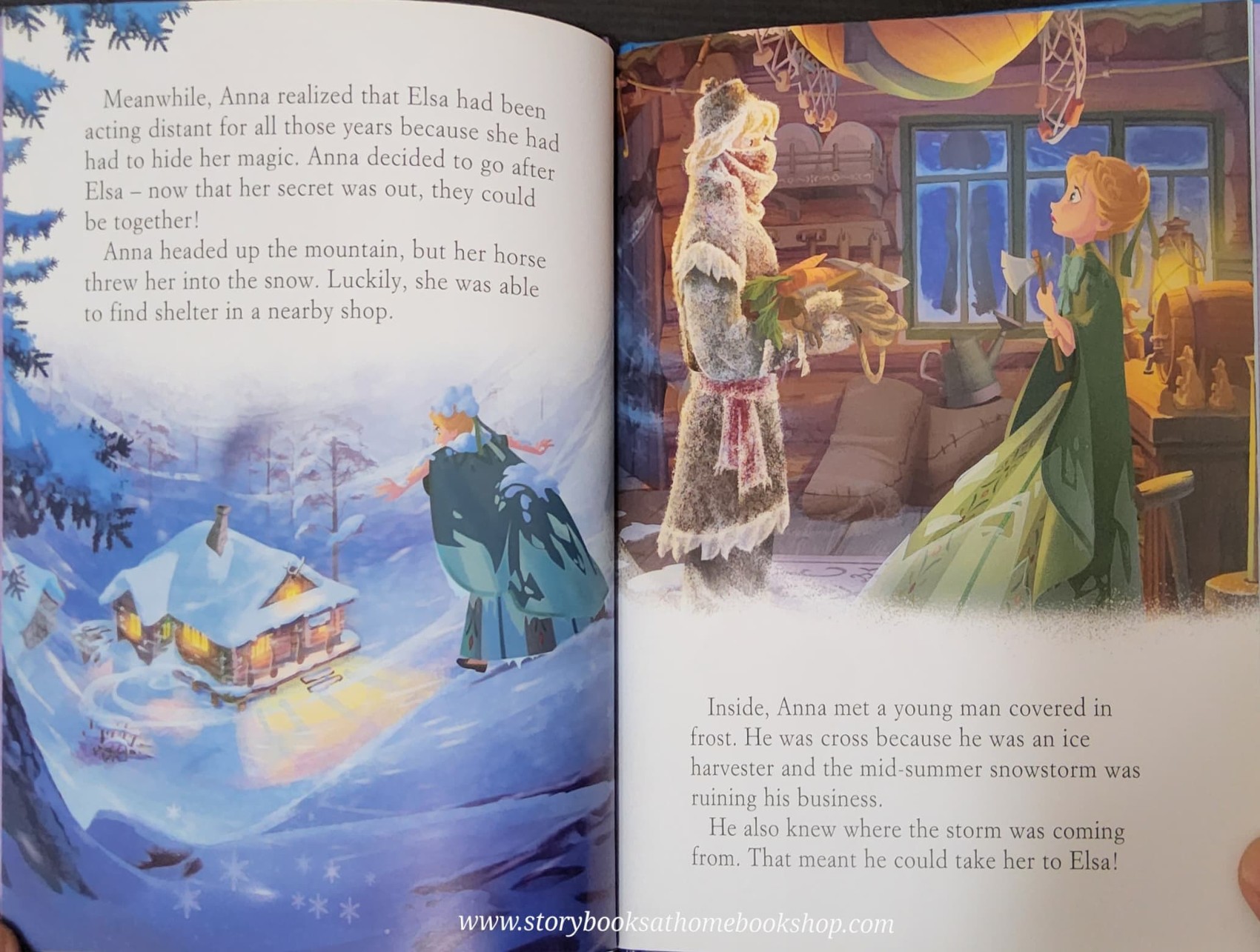 หนังสือนิทานปกแข็ง** 🍅🍓DISNEY FROZEN MAGICAL STORY 3D COVER