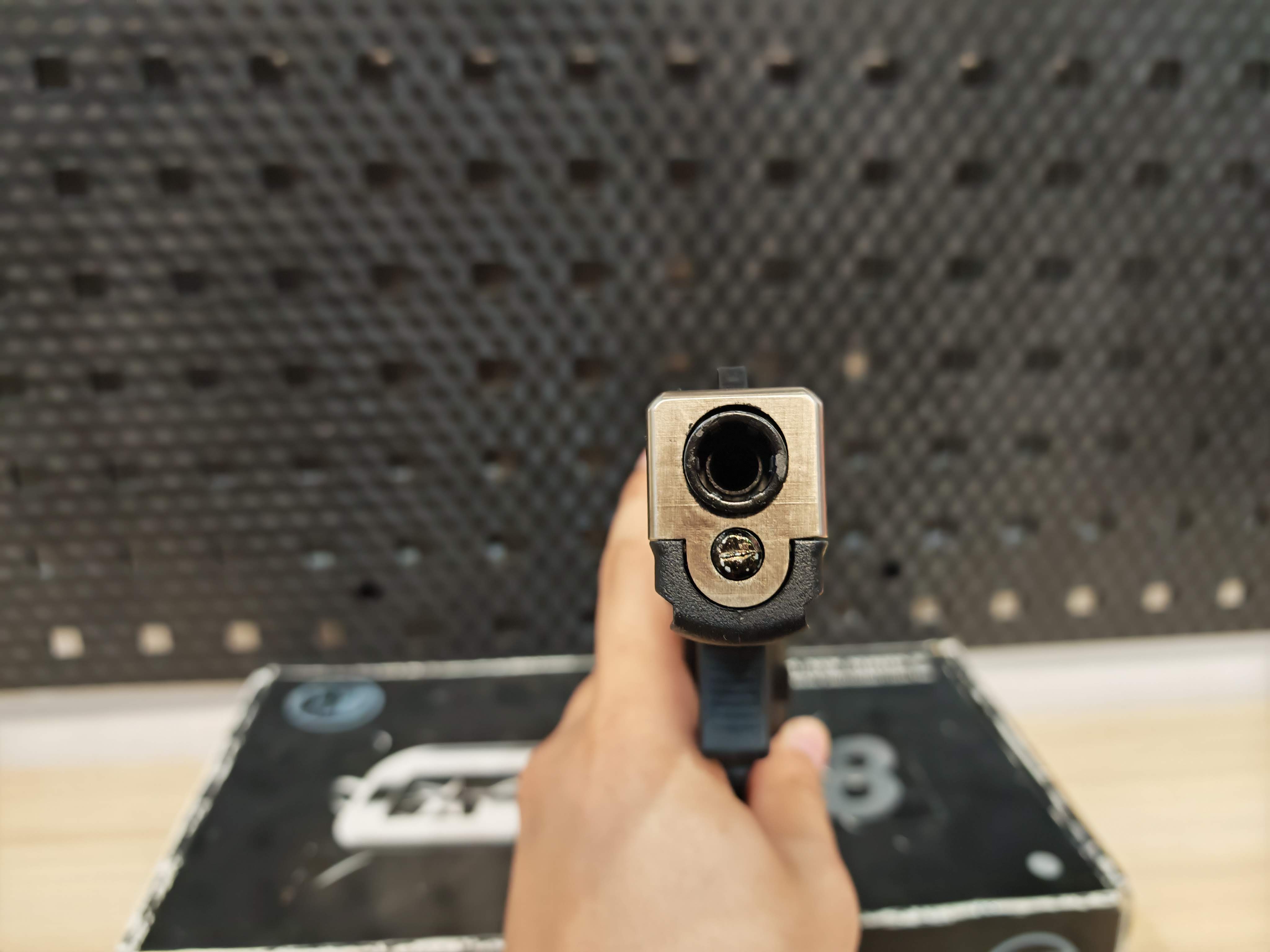 WE G18C Glock18C Gen3 Full-Auto สีทูโทนเดิมโรงงาน ไต้หวัน GBB BB Gun บีบีกัน แบบแก๊ส ปืนอัดลม Airsoft Gun มือสอง