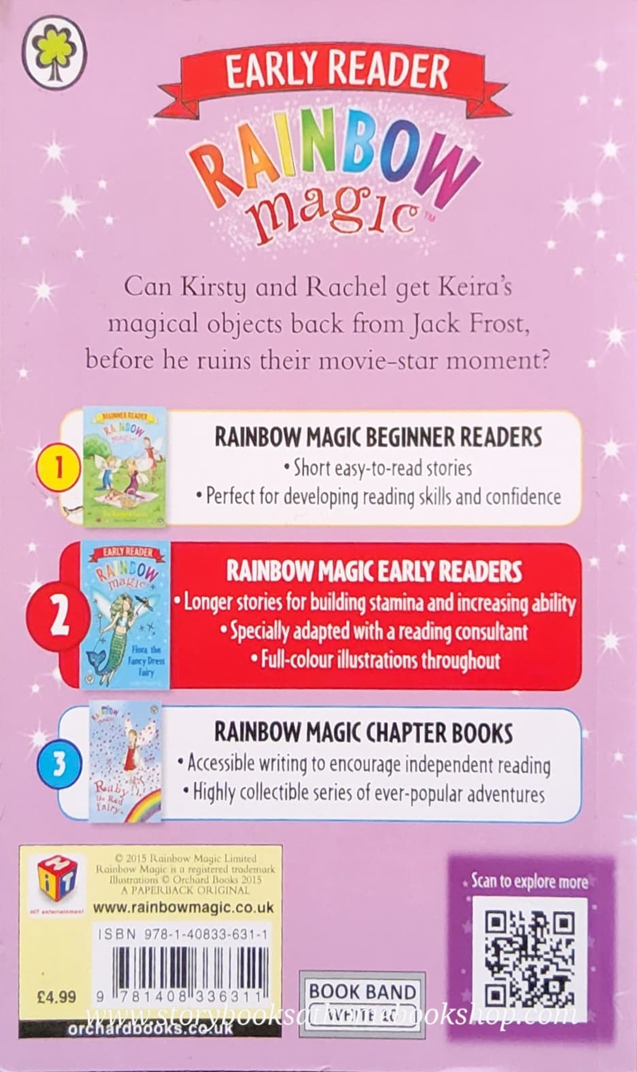 หนังสือนิทานปกอ่อน** 🍅🍅EARLY READER: RAINBOW MAGIC KEIRA THE FILM STAR FAIRY