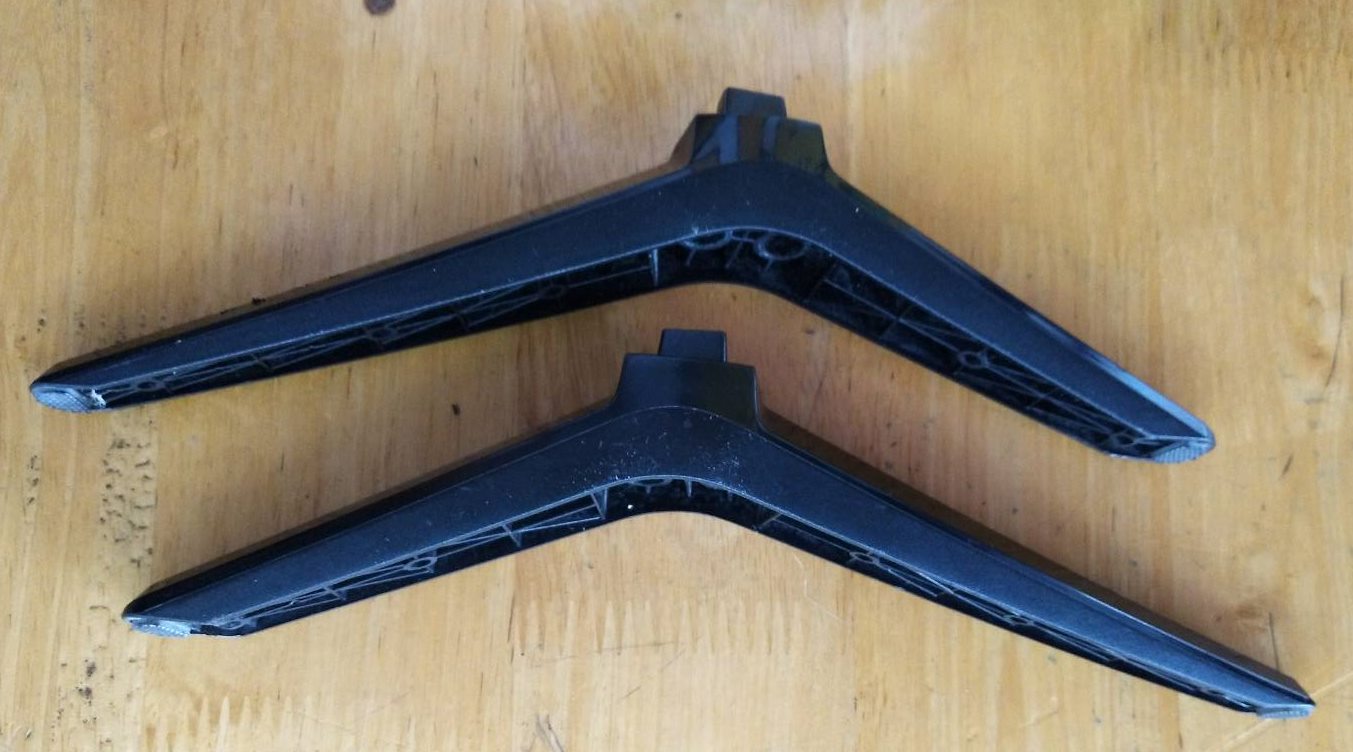 ขาตั้งทีวี Aconatic(อโคเนติก) ของแท้ถอดจากเครื่อง รุ่น43HD511AN AN-43DF800SM พาร์ท 2028285500 2028285510