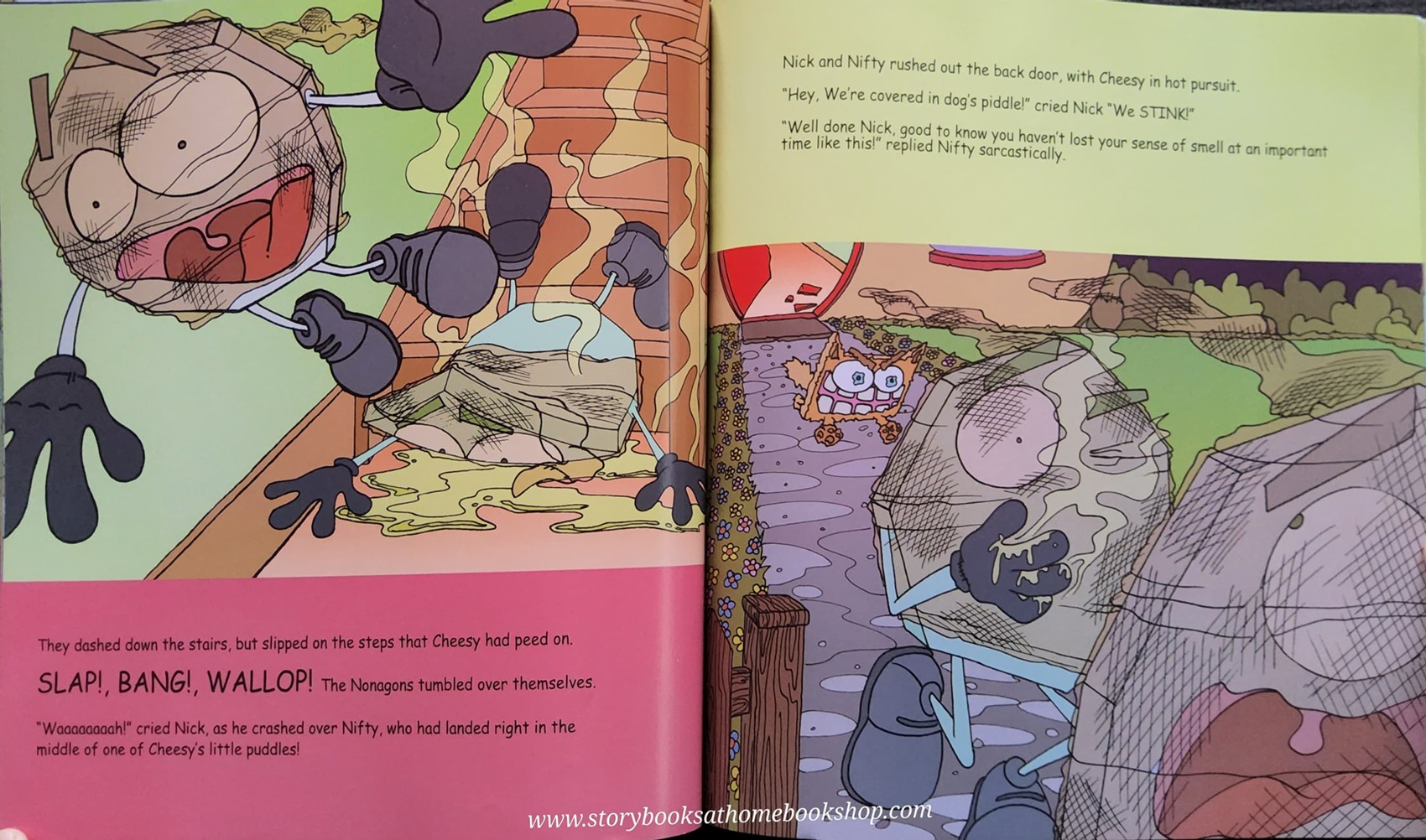 หนังสือนิทานปกอ่อน** 🍅THE SHAPES CHEESED OFF