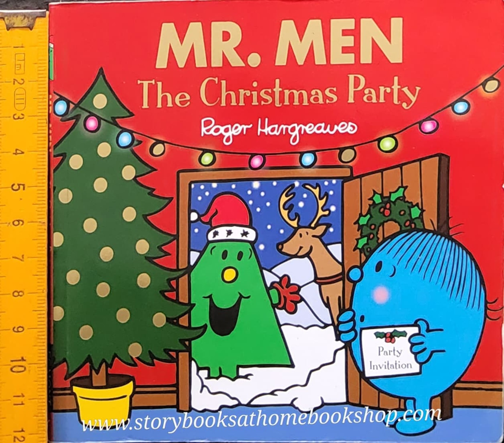 หนังสือนิทานปกอ่อน** 👉LITTLE MISS&MR.MEN👍 🍅🍅MR.MEN THE CHRISTMAS PARTY by Roger Hargreaues