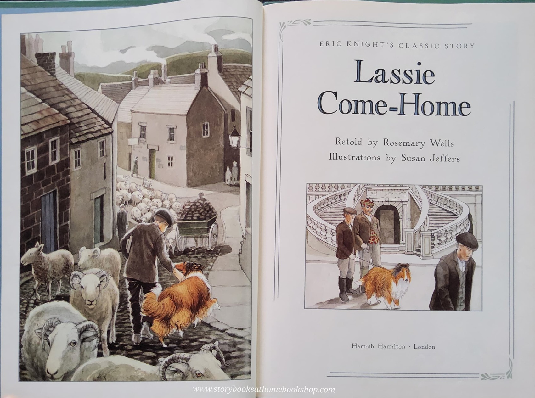 หนังสือนิทานปกแข็ง** 🍅🍓LASSIE COME-HOME