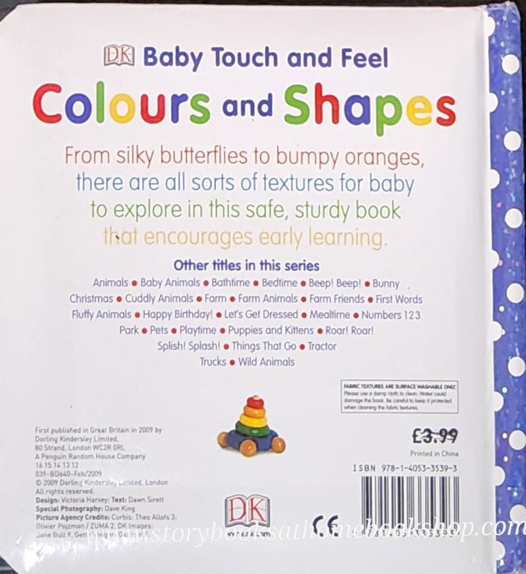 Board Book** 🍅🍓BABY TOUCH AND FEEL:COLOURS AND SHAPES