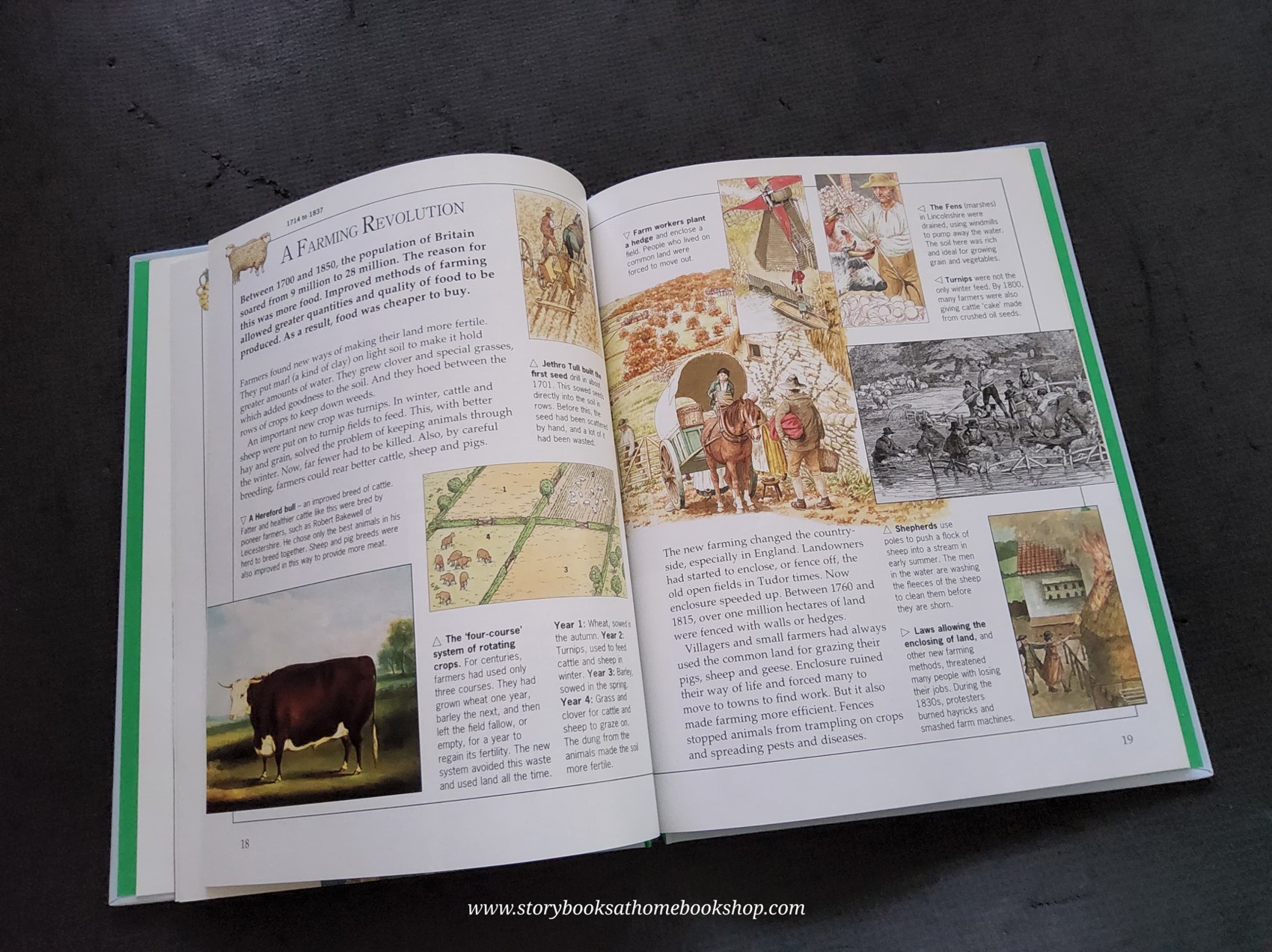 KNOWLEDGE BOOK** ♥️♥️HISTORY OF BRITAIN FOOD&FARMING