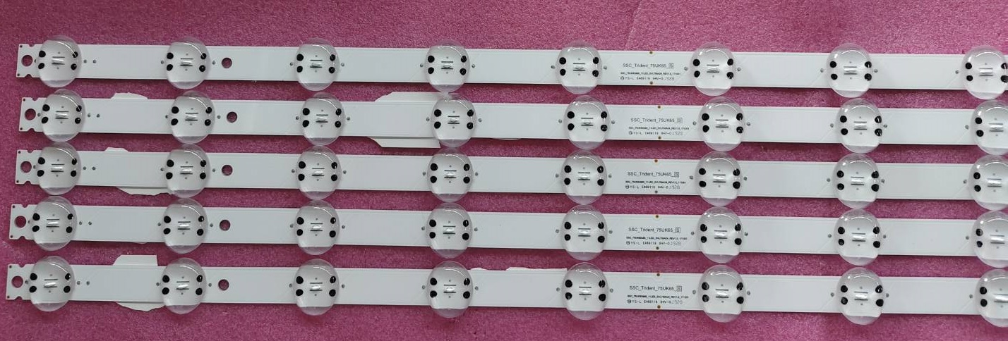 หลอดแบคไลน์ทีวี แอลจี LG ของแท้มือสองถอดจากเครื่อง รุ่น75UM6970PTB