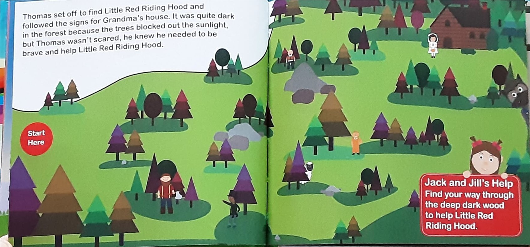 หนังสือนิทานเด็ก ภาษาอังกฤษ ปกแข็ง The Storyland Colour Thief Thomas /สภาพ 90%