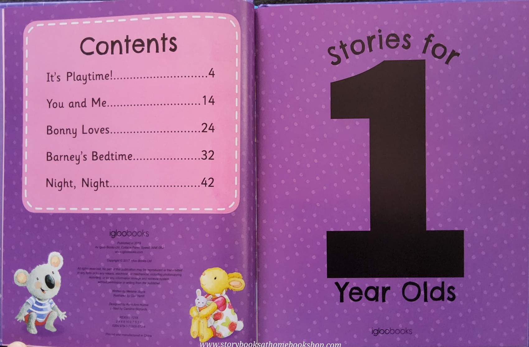 หนังสือนิทานปกแข็ง** 🍅🍓STORIES FOR 1 YEAR OLDS