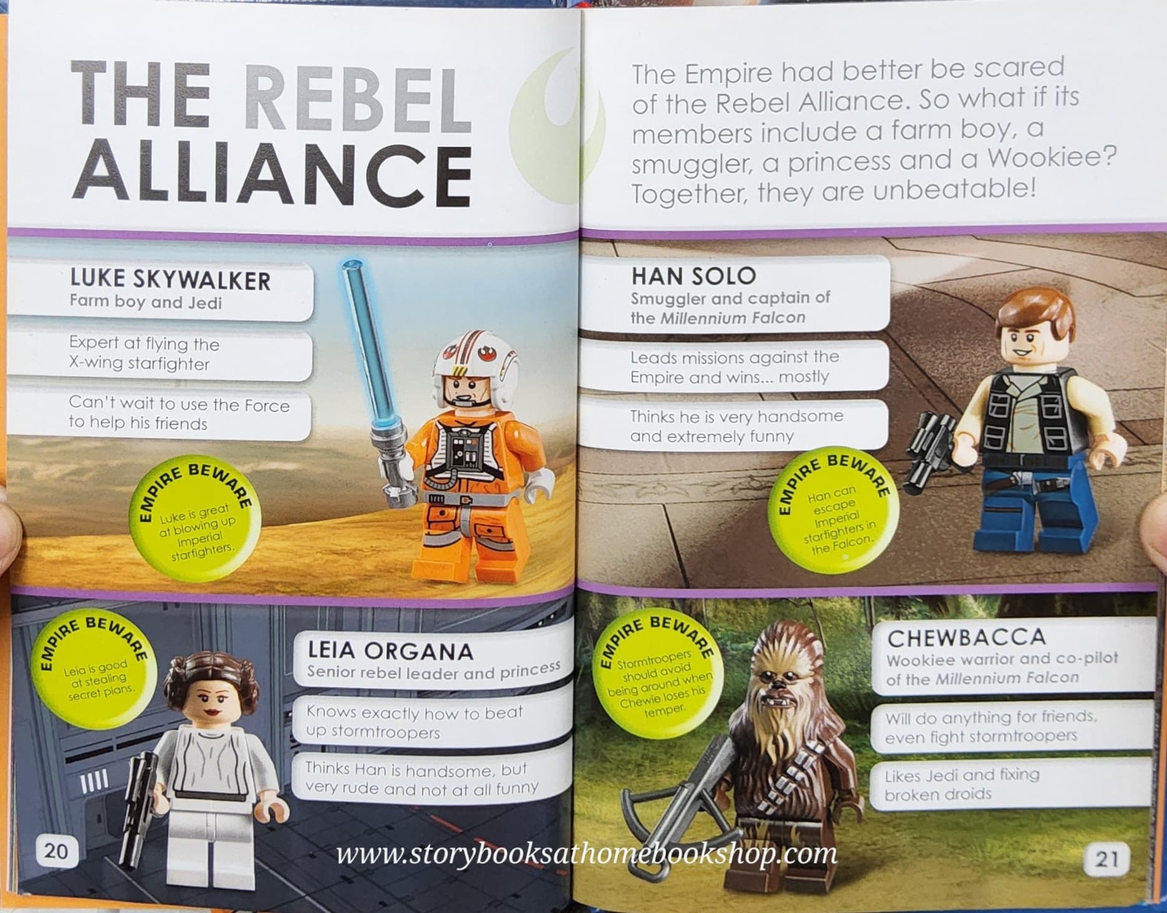 หนังสือนิทานปกแข็ง ** ♥️THE LEGO STARWARS FREE THE GALAXY