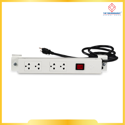 AC Power Distribution 4 TISOutlet w/Cable 1.8 M. & SW Cover