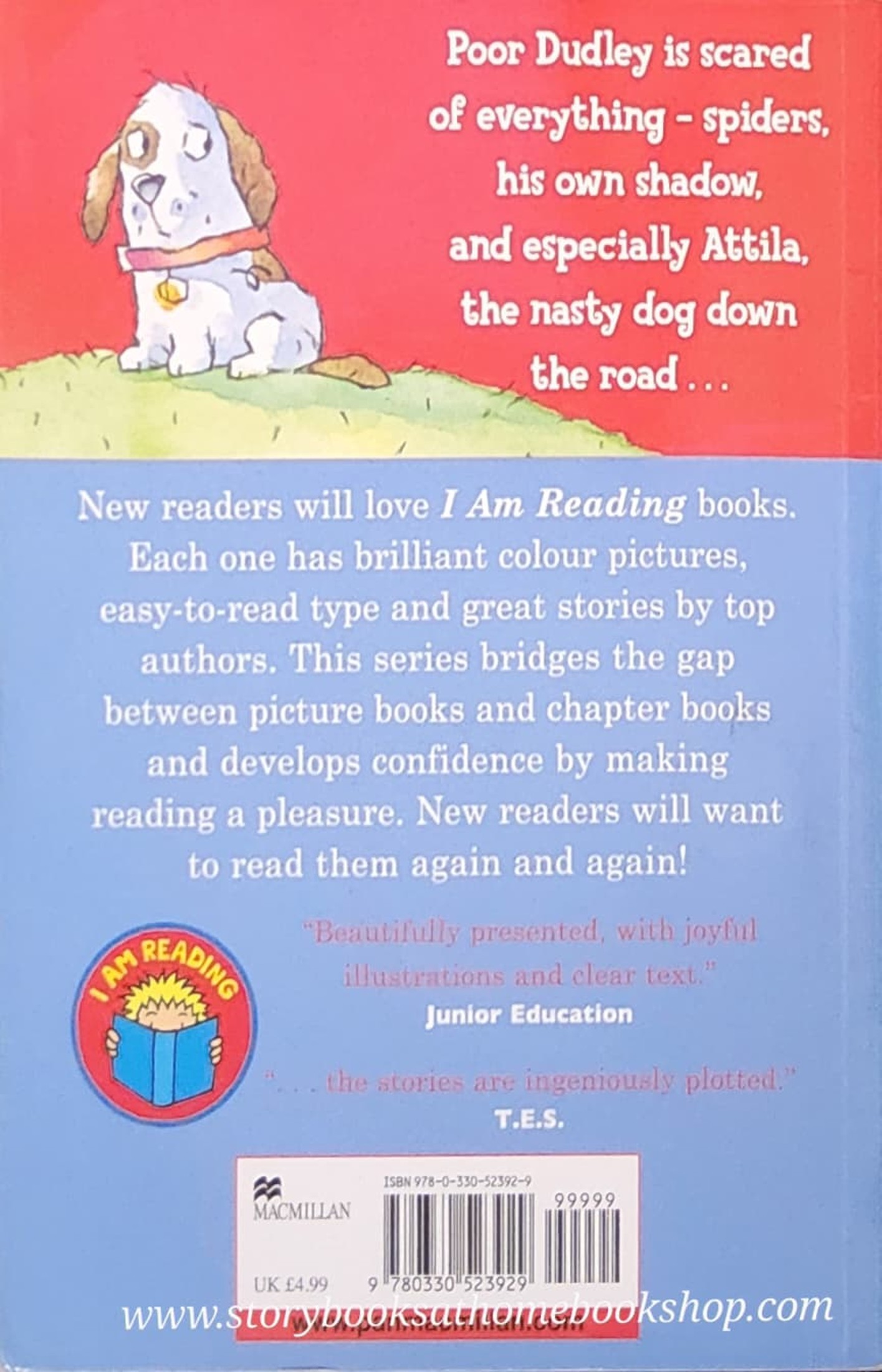 **หนังสือนิทานปกอ่อน** 🍅I AM READING:SCAREDY DOG! BY ANDY ELLIS