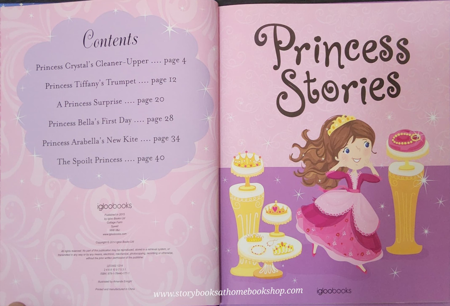 หนังสือนิทานปกแข็ง** 🍅🍅5 MINUTE TALES PRINCESS STORIES
