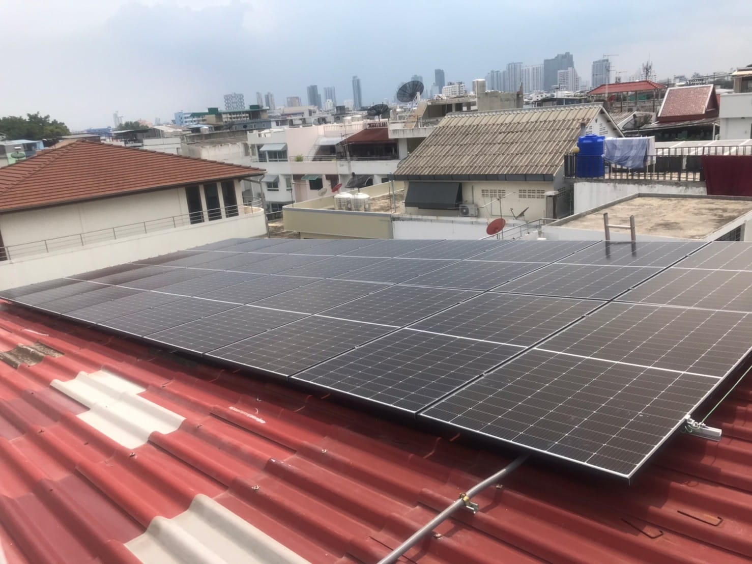 งานติดตั้ง ระบบโซล่าเซลล์ On grid 10kw 3ph 9,990w