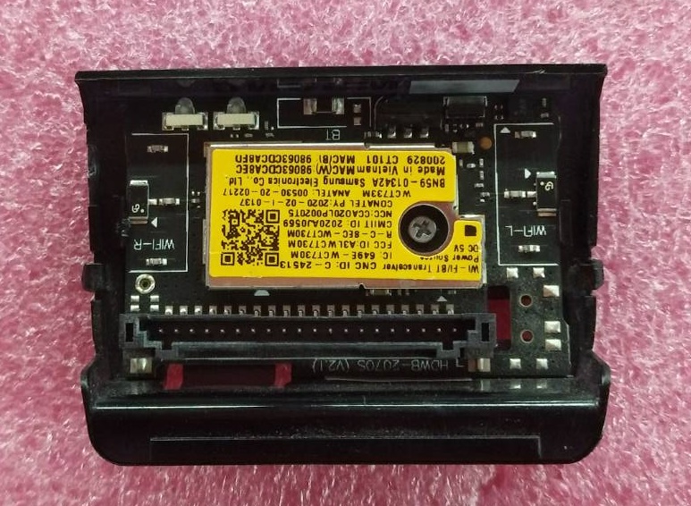 ตัวรับรีโมท /คีย์ทัช /คีย์คอนโทรล SAMSUNG (ซัมซุง) ของแท้ถอดจากเครื่อง รุ่น QA50Q60TAKXXT พาร์ทBN59-01372A